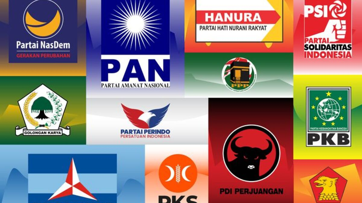 Daftar Partai Politik di Indonesia Yang Paling Dikenal